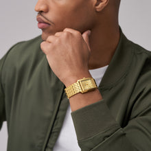 Load image into Gallery viewer, Carraway Three-Hand Gold-Tone Stainless Steel Watch