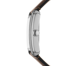 Load image into Gallery viewer, Carraway Three-Hand Brown Leather Watch