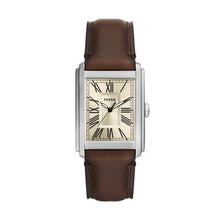 Load image into Gallery viewer, Carraway Three-Hand Brown Leather Watch