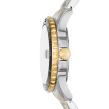 Load image into Gallery viewer, Fossil Blue Dive Three-Hand Date Two-Tone Stainless Steel Watch