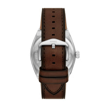 Load image into Gallery viewer, Everett Three-Hand Date Brown Leather Watch