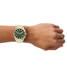 Load image into Gallery viewer, Everett Chronograph Two-Tone Stainless Steel Watch