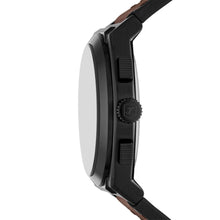 Load image into Gallery viewer, Everett Chronograph Brown Leather Watch