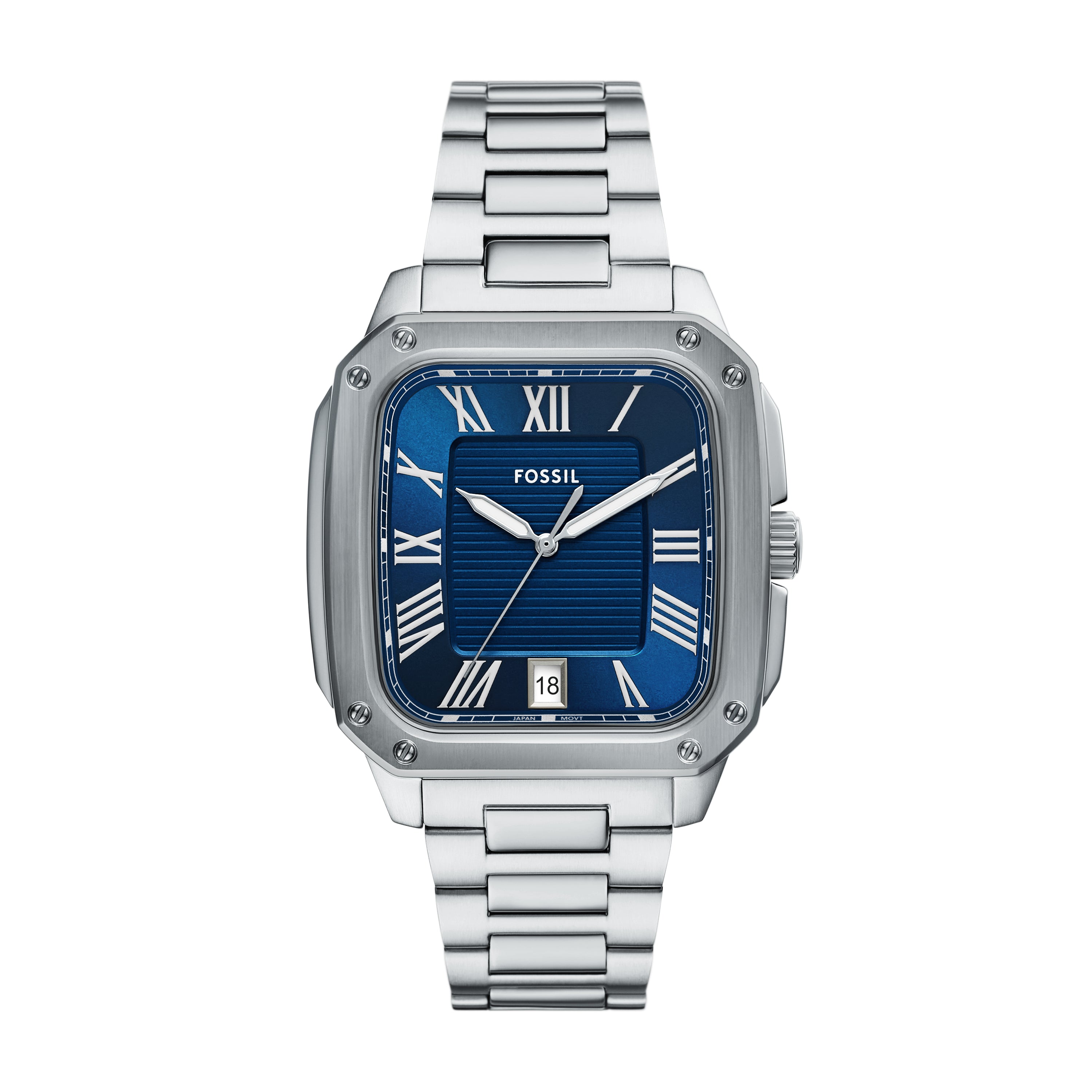 FOSSIL blue BQ9162 シルバー腕時計 FS6121_main.jpg?v=1742805574