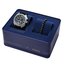 Load image into Gallery viewer, Machine Chronograph Black Silicone Watch
