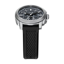 Load image into Gallery viewer, Machine Chronograph Black Silicone Watch