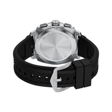 Load image into Gallery viewer, Machine Chronograph Black Silicone Watch
