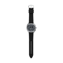 Load image into Gallery viewer, Machine Chronograph Black Silicone Watch
