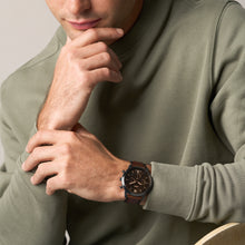 Load image into Gallery viewer, Neutra Chronograph Brown Leather Watch