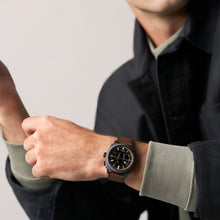 Load image into Gallery viewer, Machine Big Tic Brown Leather Watch