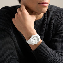 Load image into Gallery viewer, Everett Three-Hand White Silicone Watch