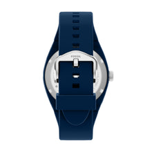 Load image into Gallery viewer, Everett Three-Hand Navy Silicone Watch