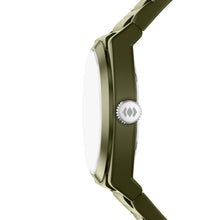 Load image into Gallery viewer, Everett Three-Hand Olive Silicone Watch