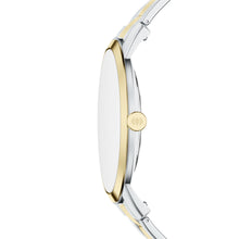 Load image into Gallery viewer, Minimalist Three-Hand Two-Tone Stainless Steel Watch