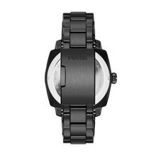 Load image into Gallery viewer, Machine 41mm Three-Hand Date Black Stainless Steel Watch