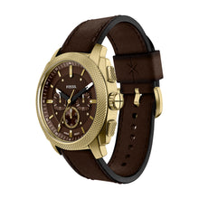 Load image into Gallery viewer, Machine 44mm Chronograph Brown Leather Watch