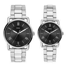 Load image into Gallery viewer, Copeland Three-Hand Stainless Steel Watch Set