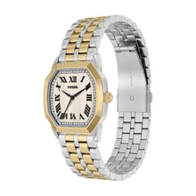 Load image into Gallery viewer, Harlow 33mm Three-Hand Two-Tone Stainless Steel Watch