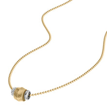 Load image into Gallery viewer, Harlow Rondelles Two-Tone Stainless Steel Station Necklace