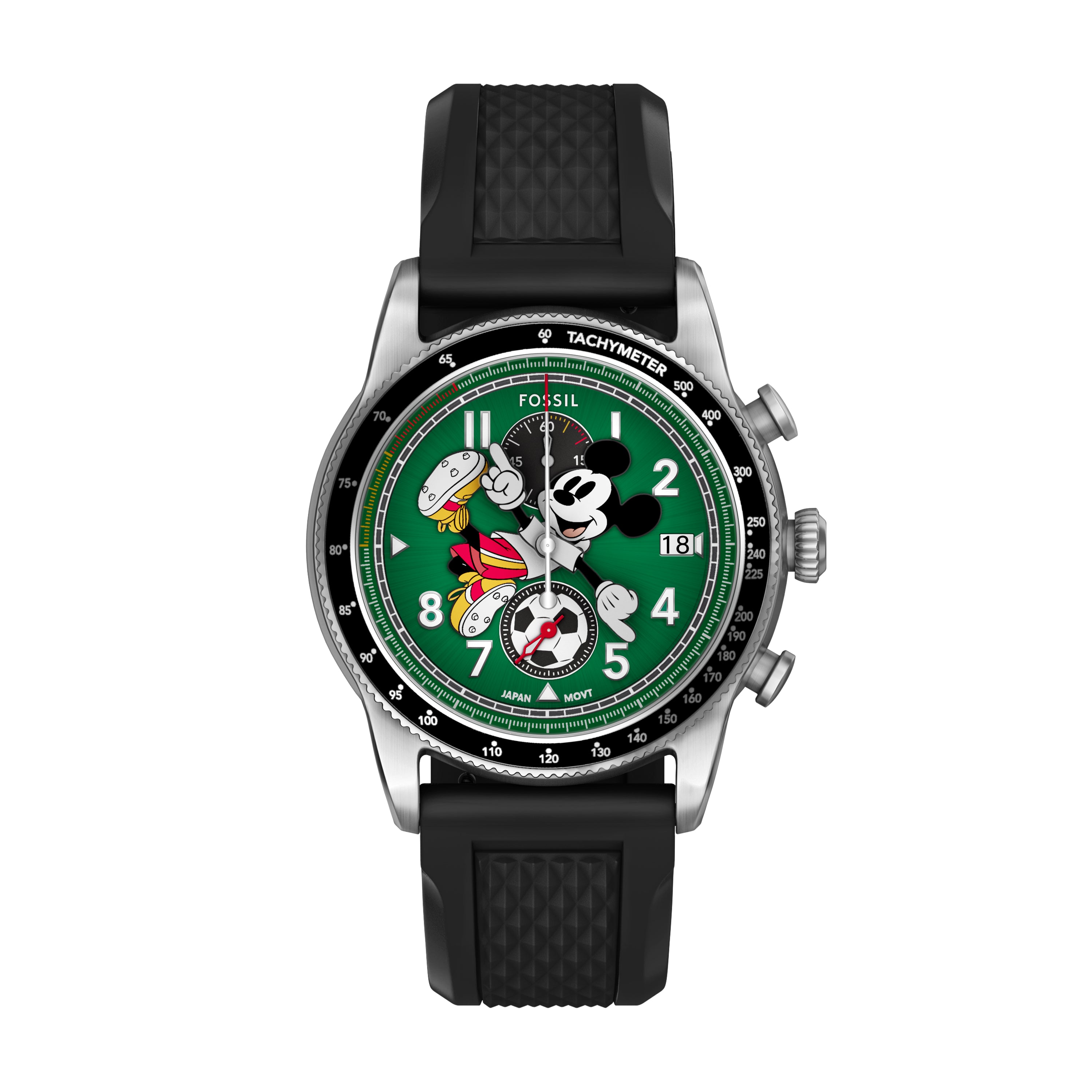 Disney x Fossil Limited-Edition Mickey Mouse Soccer Watch – Fossil