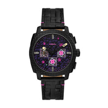 Load image into Gallery viewer, Minecraft x Fossil Limited-Edition The End 44mm Chronograph Watch