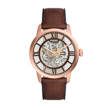 Load image into Gallery viewer, Townsman Automatic Brown Leather Watch