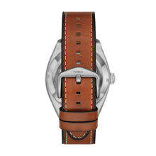 Load image into Gallery viewer, Everett Automatic Brown Leather Watch - Fossil Singapore
