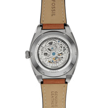 Load image into Gallery viewer, Everett Automatic Brown Leather Watch - Fossil Singapore