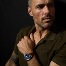 Load image into Gallery viewer, Fossil Heritage Automatic Brown Leather Watch