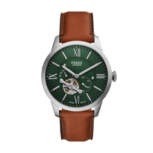 Load image into Gallery viewer, Townsman Multifunction Brown Leather Watch - Fossil Singapore