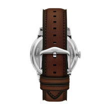 Load image into Gallery viewer, Townsman Multifunction Brown Leather Watch