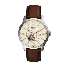 Load image into Gallery viewer, Townsman Multifunction Brown Leather Watch
