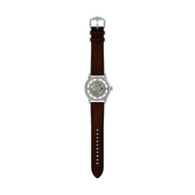 Load image into Gallery viewer, Townsman Automatic Brown Leather Watch