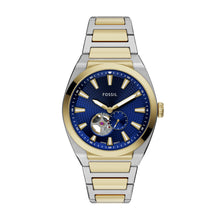Load image into Gallery viewer, Everett Automatic Two-Tone Stainless Steel Watch