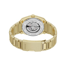 Load image into Gallery viewer, Everett Automatic Gold-Tone Stainless Steel Watch