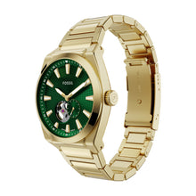 Load image into Gallery viewer, Everett Automatic Gold-Tone Stainless Steel Watch