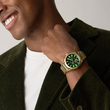Load image into Gallery viewer, Everett Automatic Gold-Tone Stainless Steel Watch