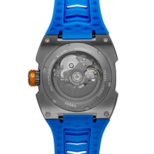 Load image into Gallery viewer, Machine X1 42mm Automatic Blue Silicone Watch