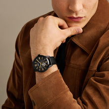 Load image into Gallery viewer, Fossil Townsman Black Chronograph Watch ME3290