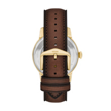 Load image into Gallery viewer, Fossil Townsman Brown Analogue Watch ME3292