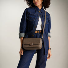Load image into Gallery viewer, Lennox Leather Convertible Shoulder Bag - Fossil Singapore