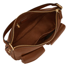 Load image into Gallery viewer, Jolie Leather Cargo Crossbody Bag