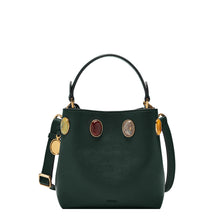 Load image into Gallery viewer, Jessie Leather Small Bucket Crossbody Bag