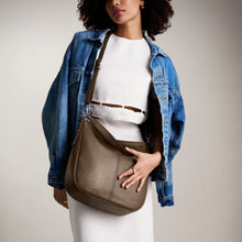 Load image into Gallery viewer, Jolie Leather Hobo Bag