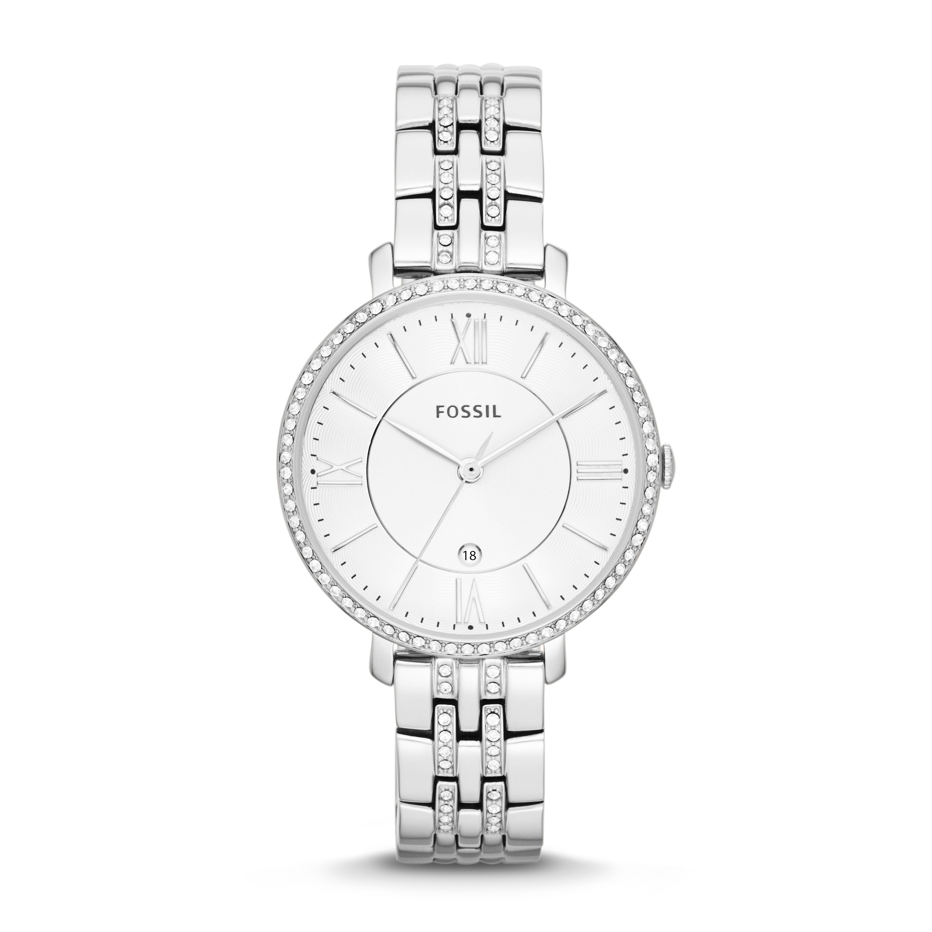 Jacqueline Stainless Steel Watch – Fossil Singapore