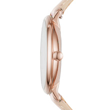 Load image into Gallery viewer, Jacqueline Date Blush Leather Watch