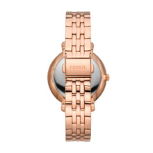 Load image into Gallery viewer, Jacqueline Sun Moon Multifunction Rose Gold-Tone Stainless Steel Watch