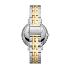 Load image into Gallery viewer, Jacqueline Sun Moon Multifunction Two-Tone Stainless Steel Watch