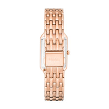 Load image into Gallery viewer, Raquel Three-Hand Date Rose Gold-Tone Stainless Steel Watch