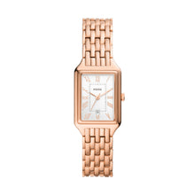 Load image into Gallery viewer, Raquel Three-Hand Date Rose Gold-Tone Stainless Steel Watch